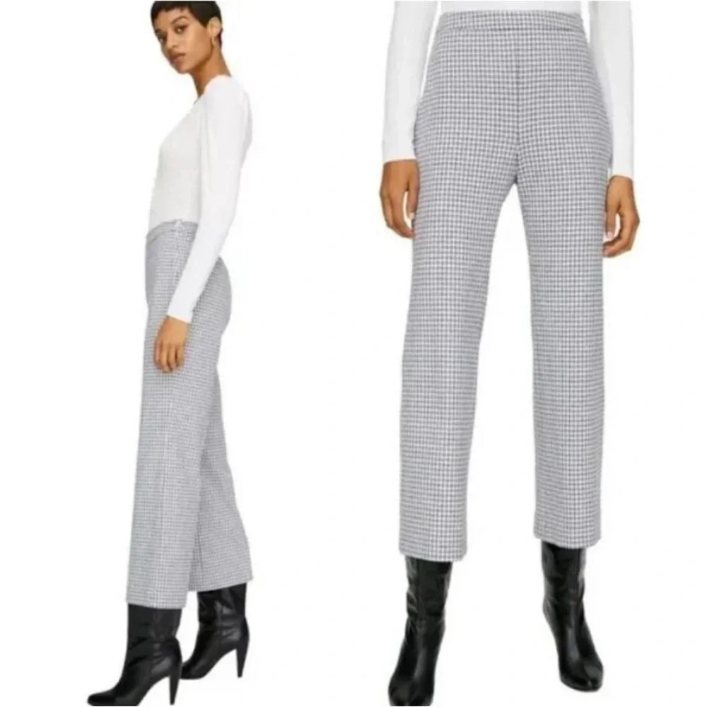 ARITZIA WILFRED Kick Flare Gingham Pant